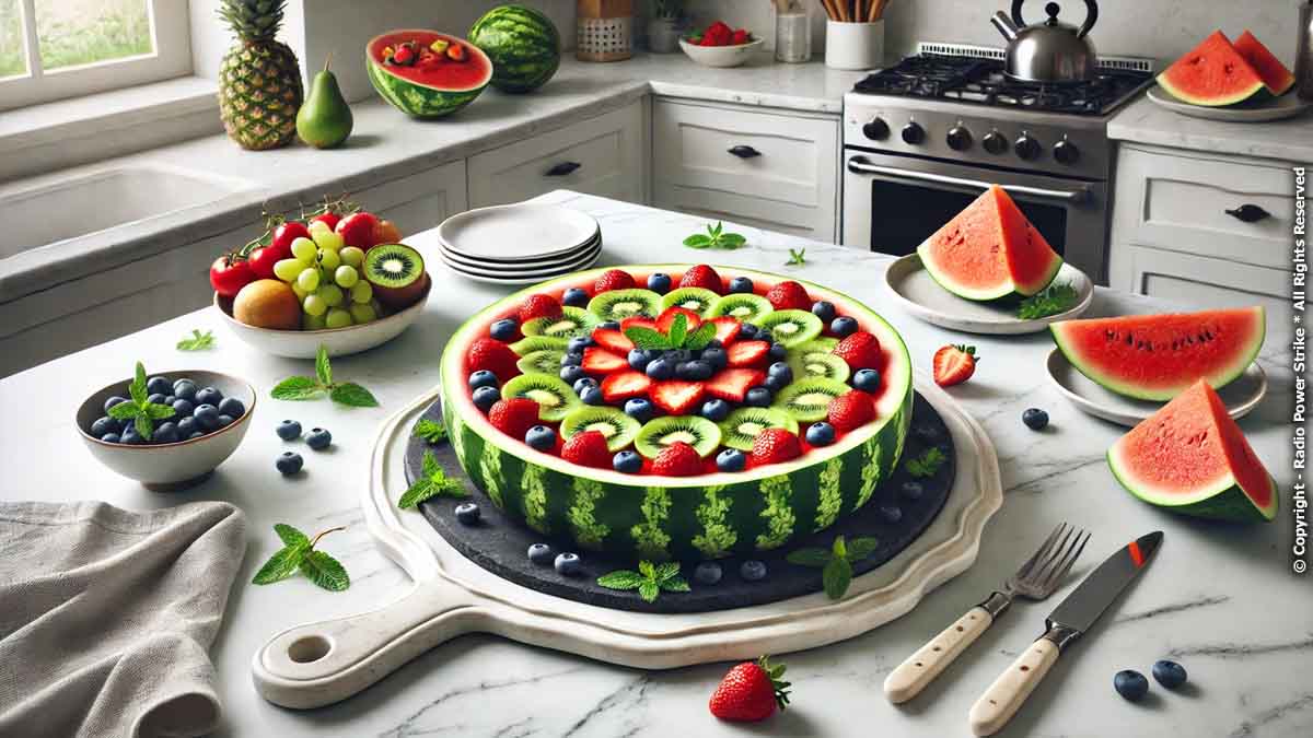 A Refreshing Twist on Dessert: Watermelon as Your Canvas