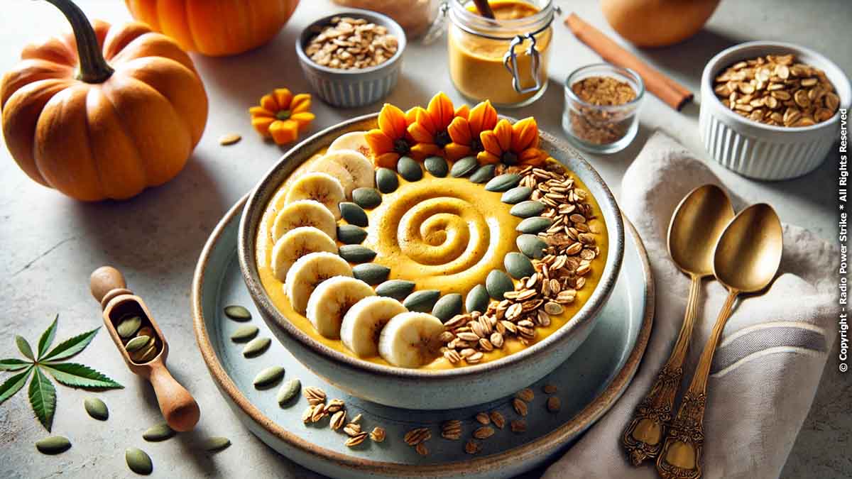 Pumpkin Pie Smoothie Bowl