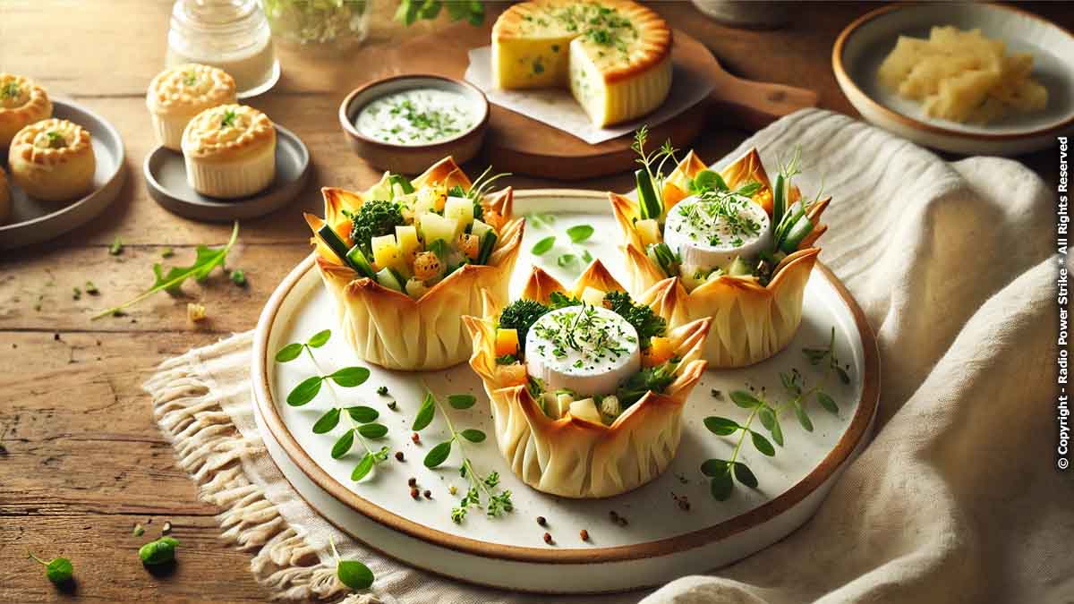 Three-Cheese Farmstand Cups