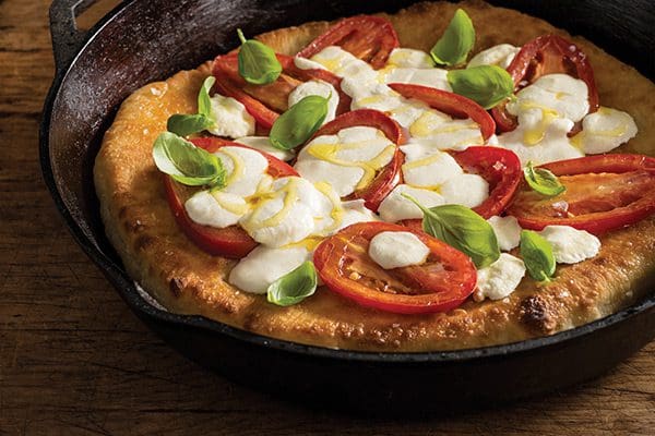 Cast-Iron Skillet Pizza