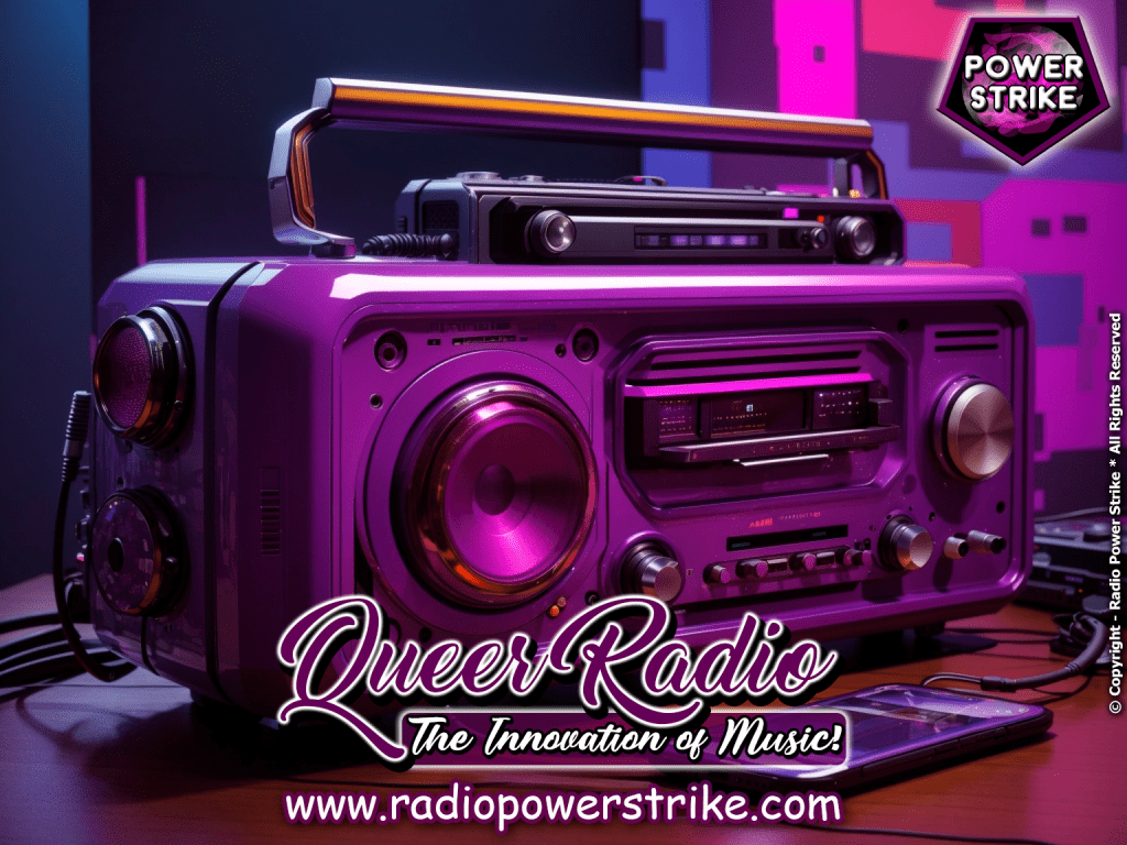 Image symbolizing the diverse LGBTQIA+/Queer music genres at Radio Power Strike