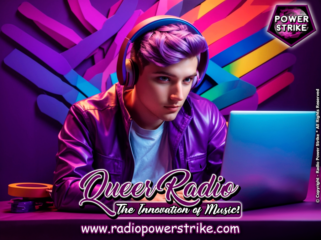Unique image showcasing the innovative LGBTQIA+/Queer music at Radio Power Strike
