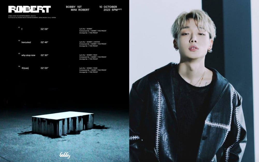 Bobby from iKON Drops Tracklist for Debut Mini-Album 'Robert'