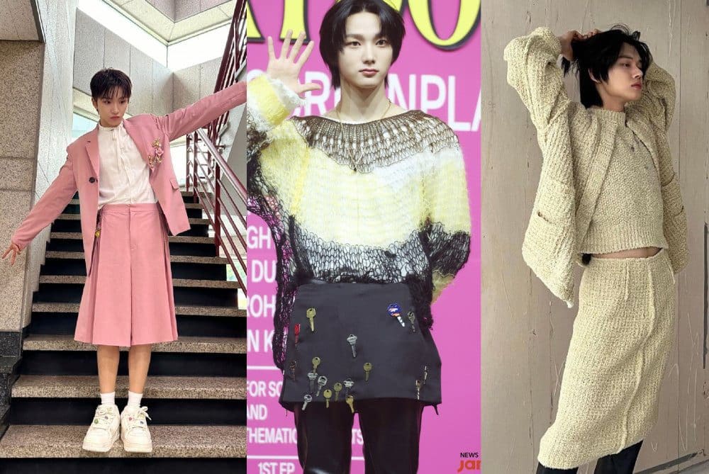 K-pop Male Idols Embrace Skirts: A Nod to Gender-Neutral Fashion