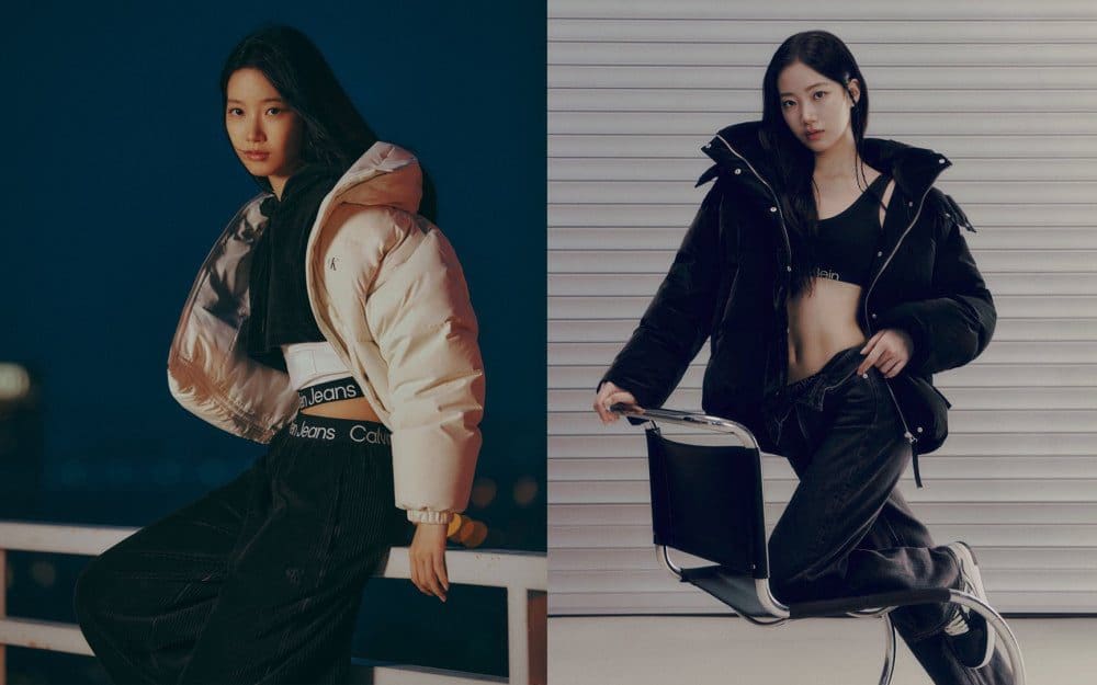 Kazuha of LE SSERAFIM Dazzles in Calvin Klein's 2023 Fall-Winter Collection