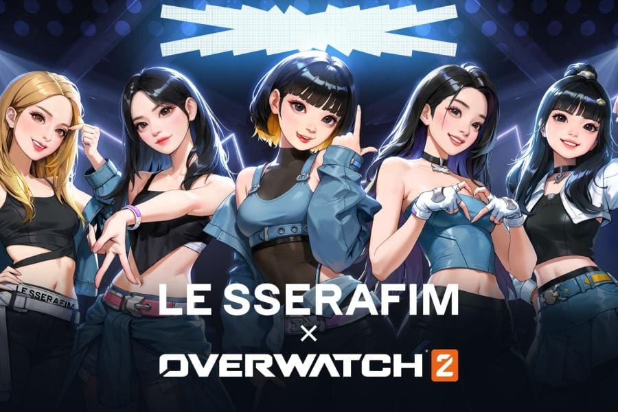 LE SSERAFIM Partners with Overwatch 2: In-Game Surprises & BlizzCon Gig