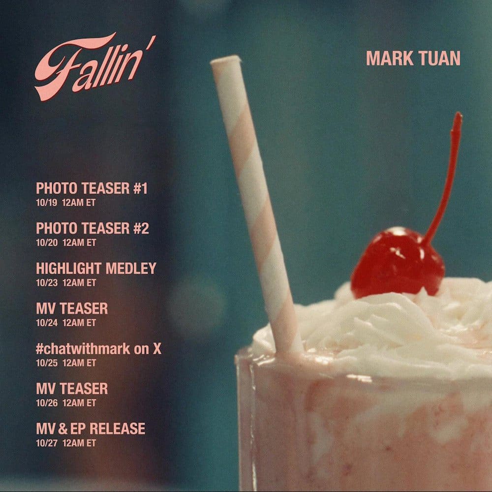  Mark from GOT7 Builds Anticipation with "Fallin" Teaser Reveal