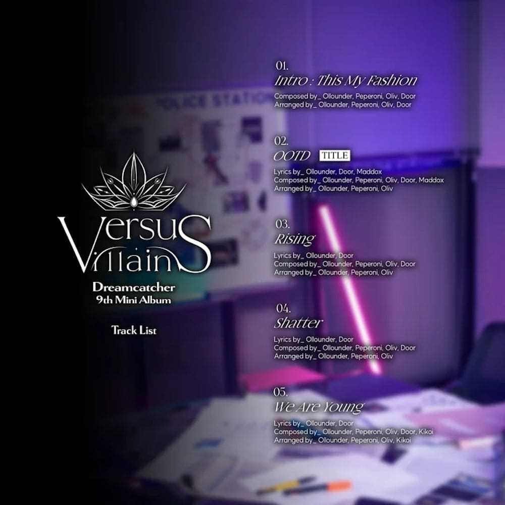 Dreamcatcher Unveils 'VillainS' Track List Ahead of Mini Album Release