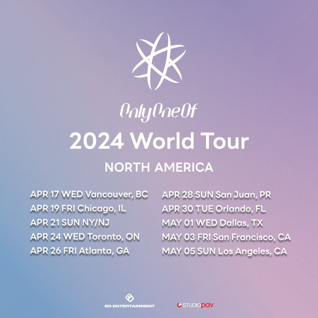 OnlyOneOf Embarks on a Stellar 2024 North American Tour Radio Power