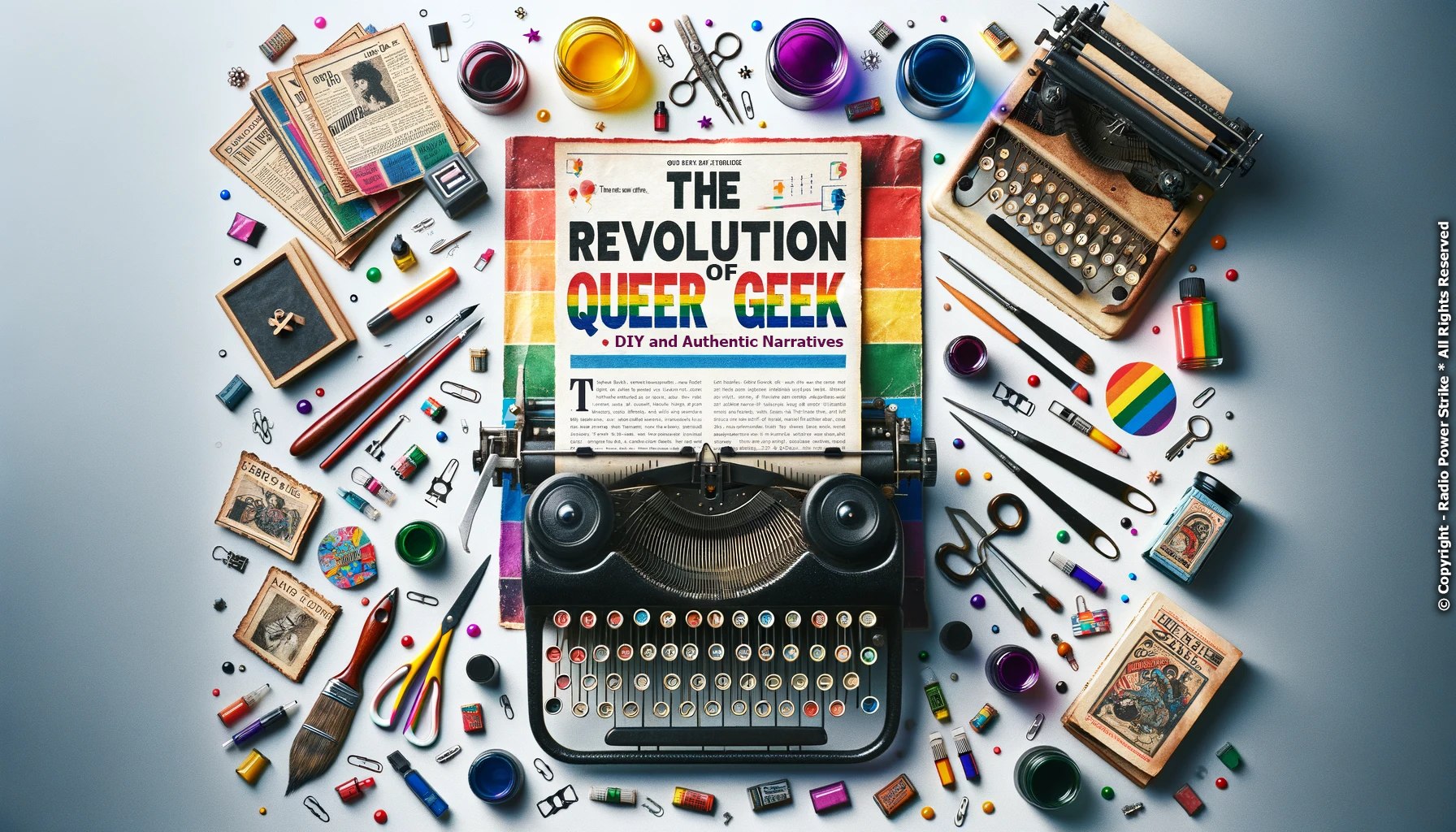 The Revolution of Queer Geek Zines: DIY and Authentic Narratives