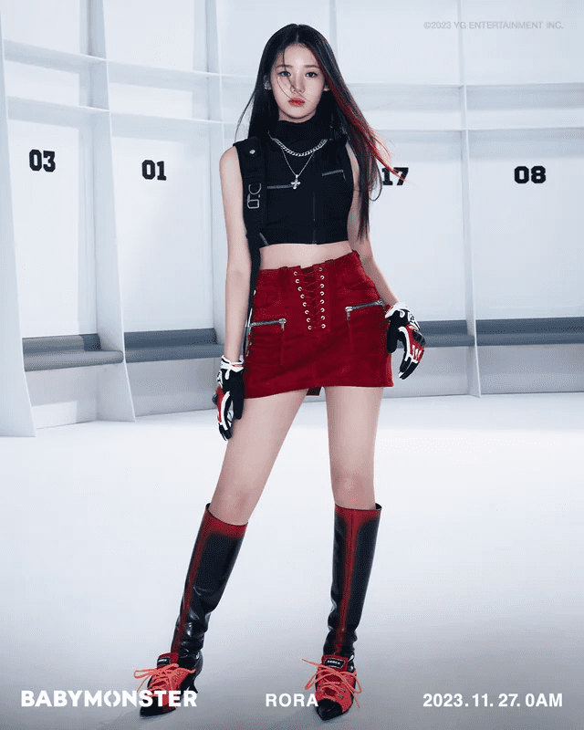 YG's BABYMONSTER Rora's Debut Visuals Captivate Fans 002