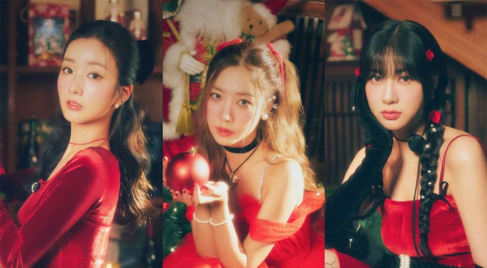 Apink doll up for a classic holiday party in 'Pink Christmas' teaser photos