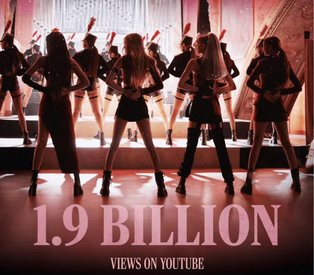 BLACKPINK's 'Kill This Love' Surpasses 1.9 Billion Views Milestone on YouTube