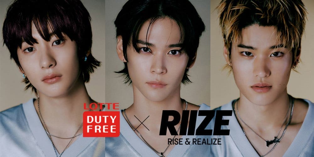 RIIZE Rises as New Faces of 'Lotte Duty Free Shop'