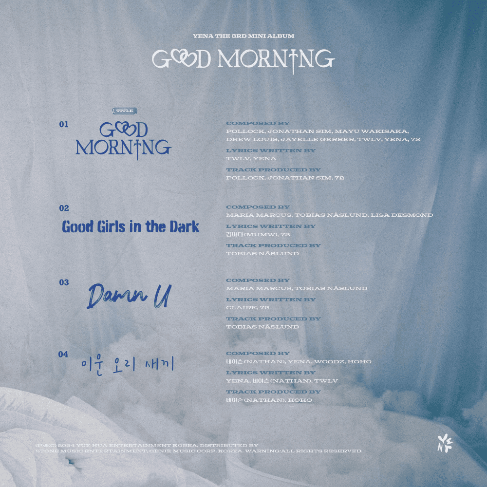 Choi Ye Na Unveils Exciting Tracks for 'GOOD MORNING' Mini-Album 002