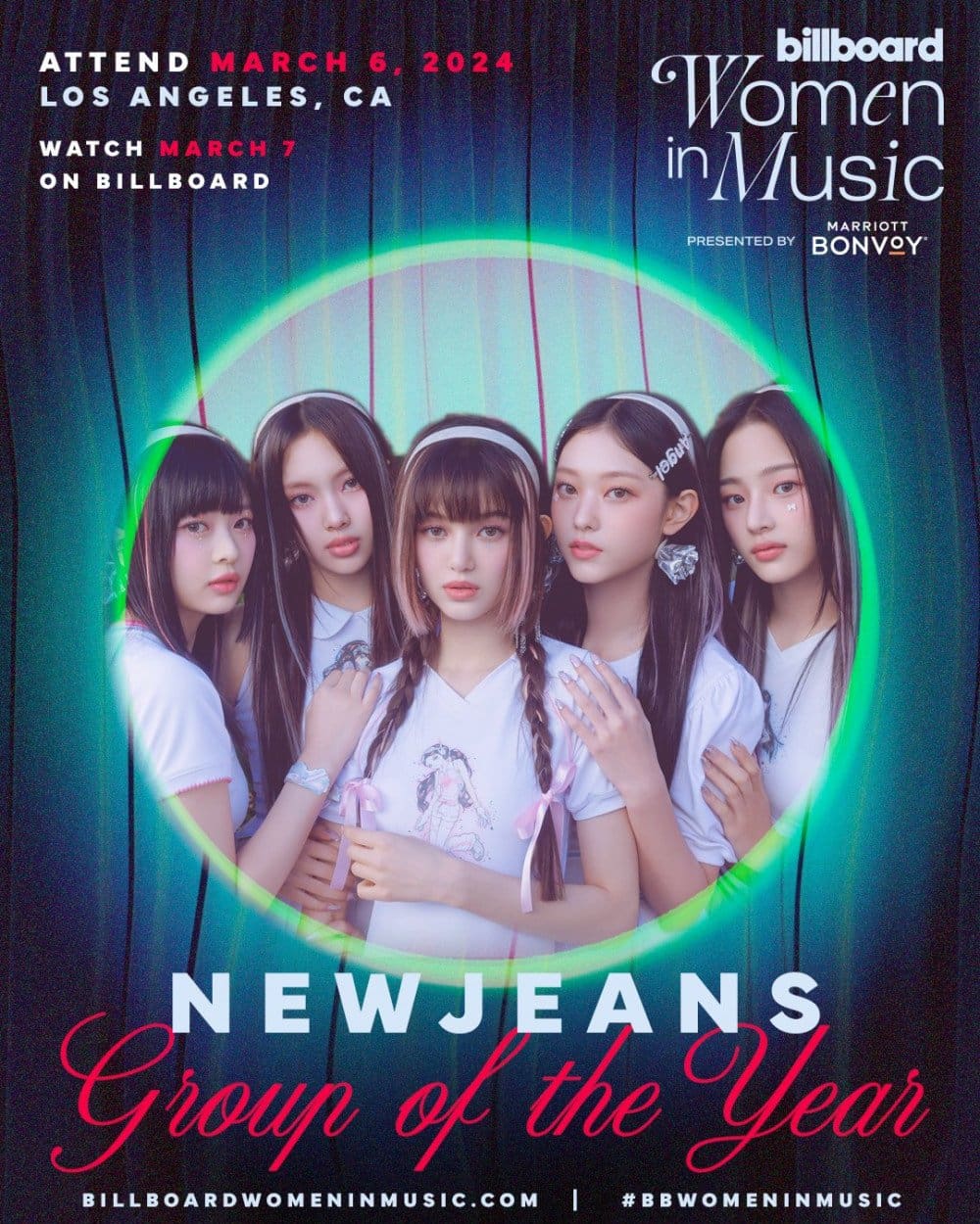 NewJeans Triumphs at 2024 Billboard Women in Music Awards 002