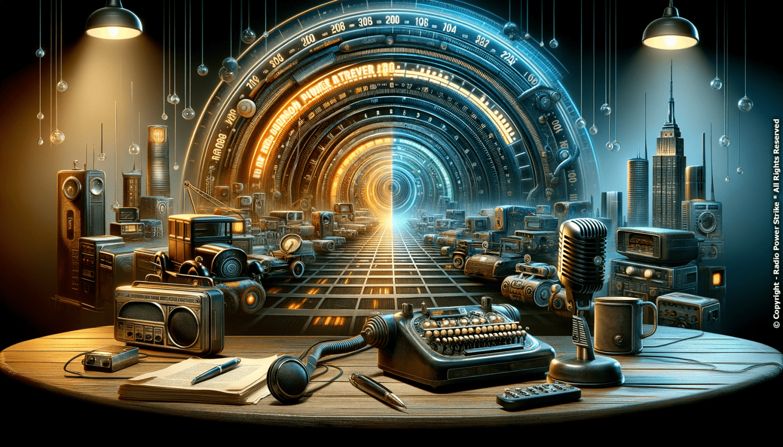 Illustration of G Radio Technology Future Developments