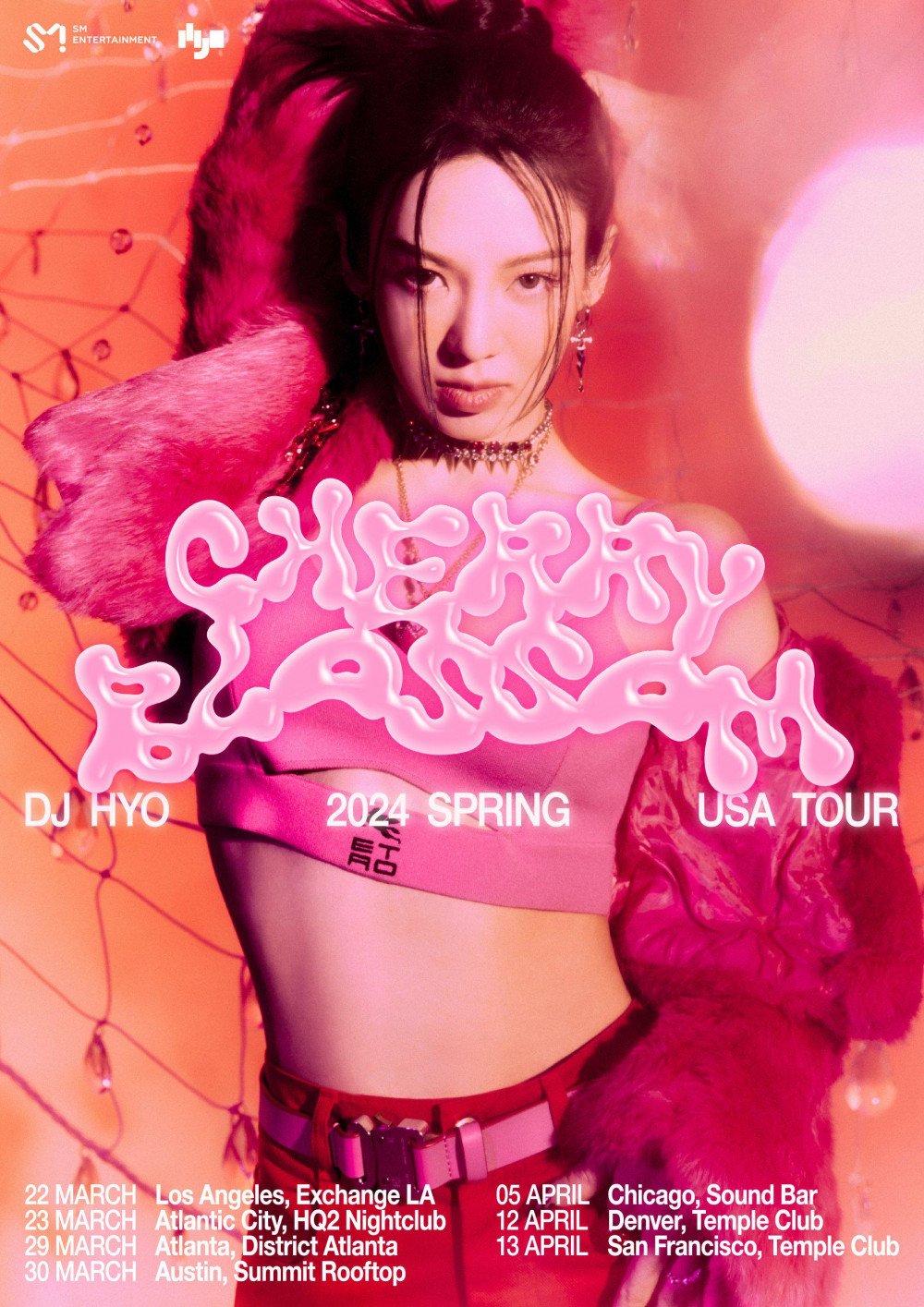 DJ HYO Embarks on Her Thrilling 2nd USA Solo Tour 'Cherry Blossom' 002