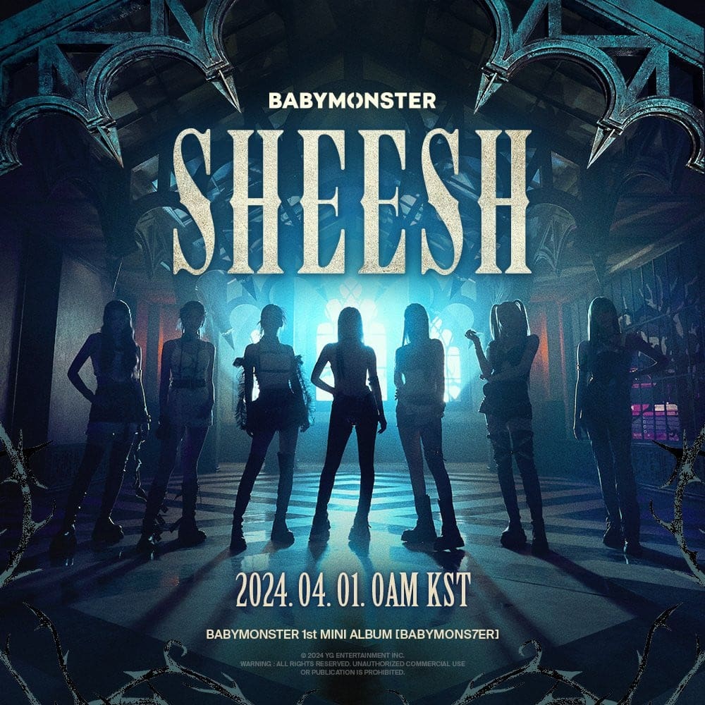 BABYMONSTER Reveals "Sheesh" Comeback Poster 002