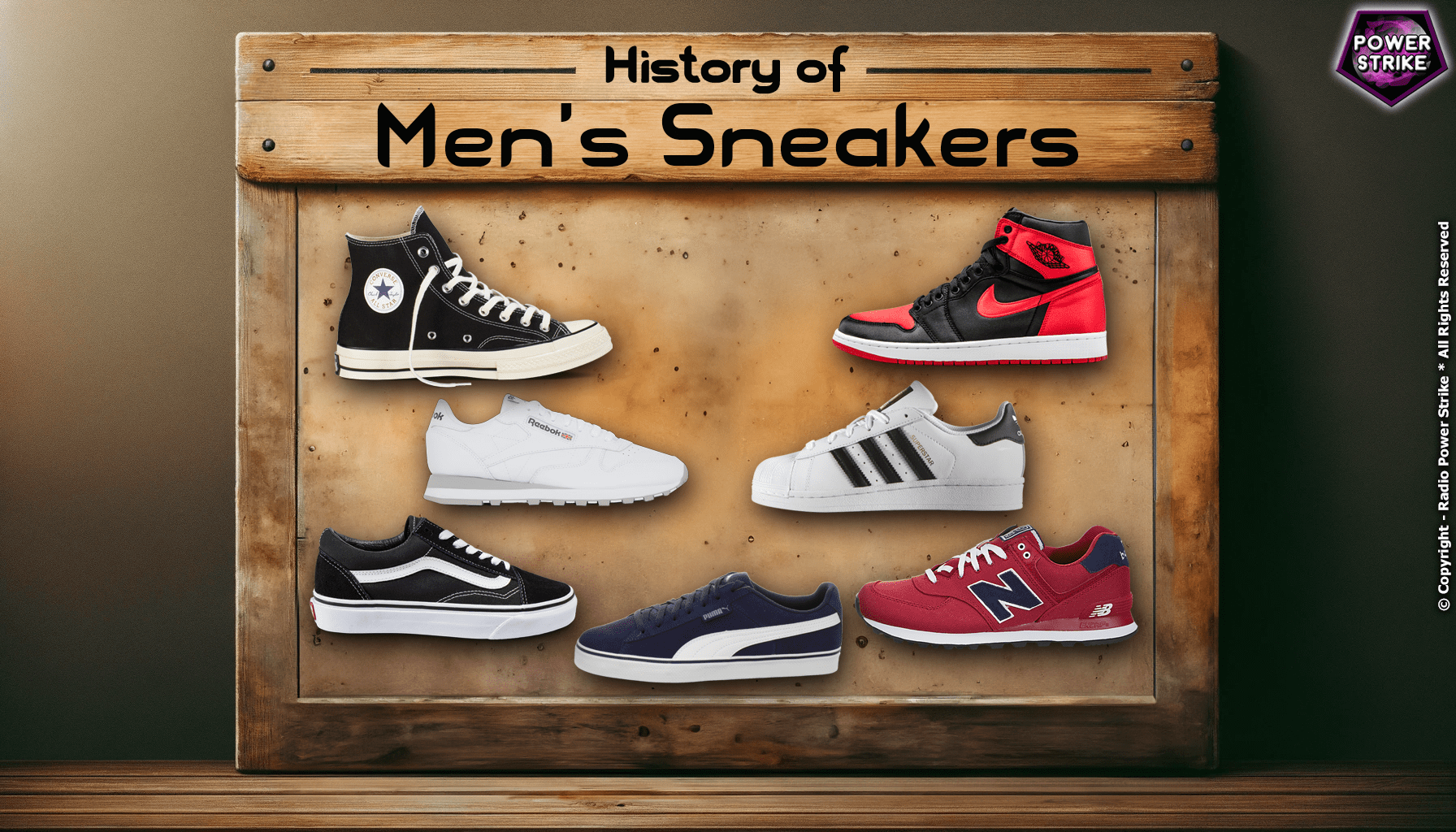 History of Men's Sneakers